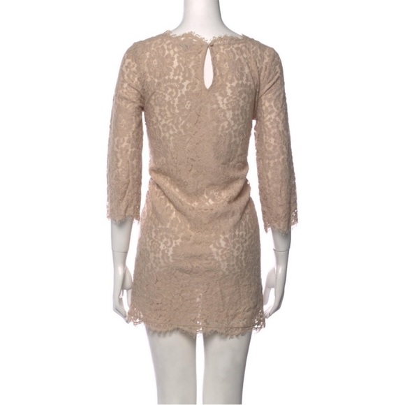 Joie Lace Mini Dress in Light Pink - Picture 5 of 15